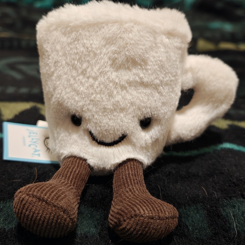 Cute Plush Coffee Mug Toy